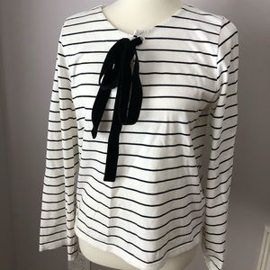 J Crew striped long sleeve